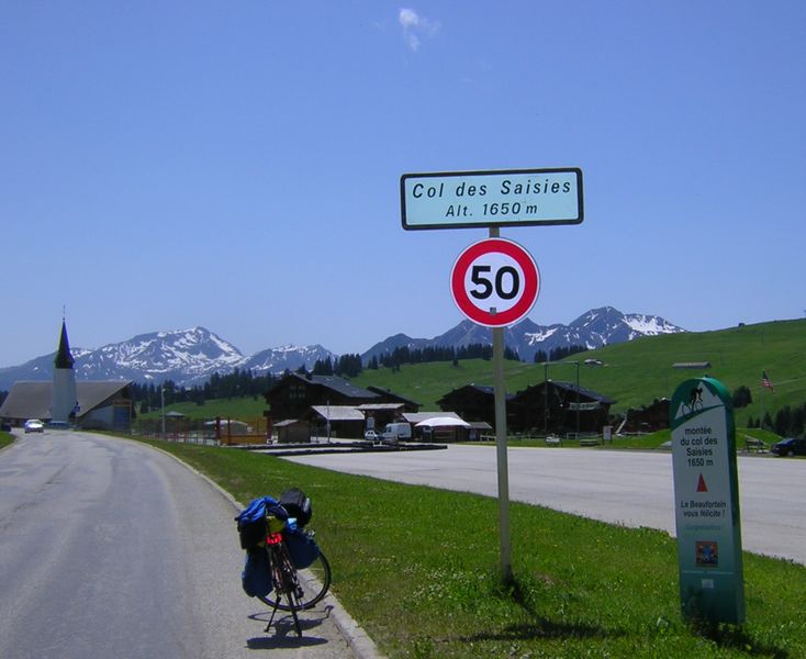 le col en mai 2007
