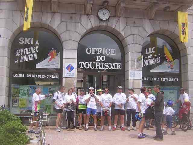 Fête du cyclotourisme 2005 à Faverges, organisée par Patrice Majot