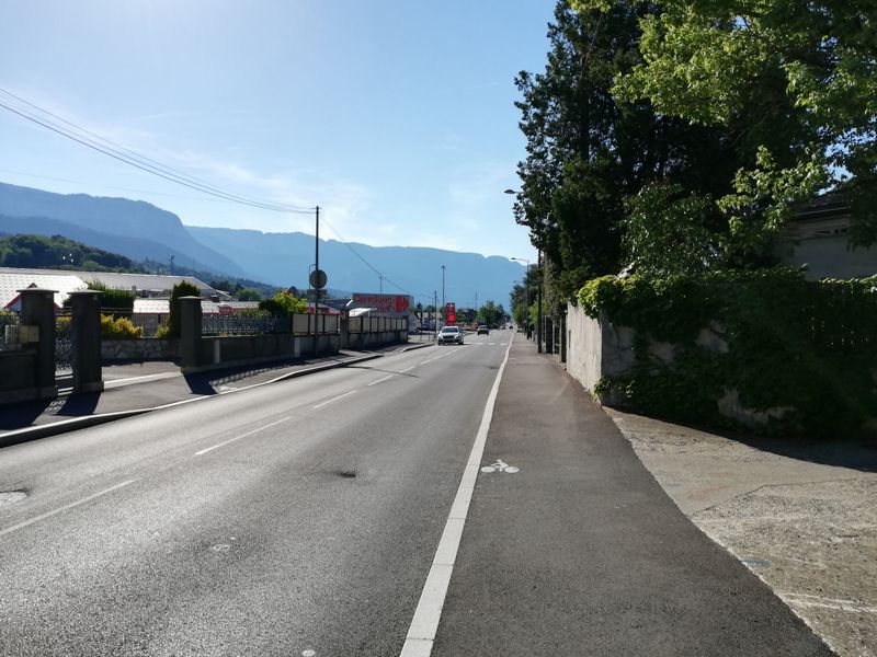 Faverges : D 2508 - Route d'Annecy 