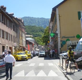 Départ du critérium 2009 faverges