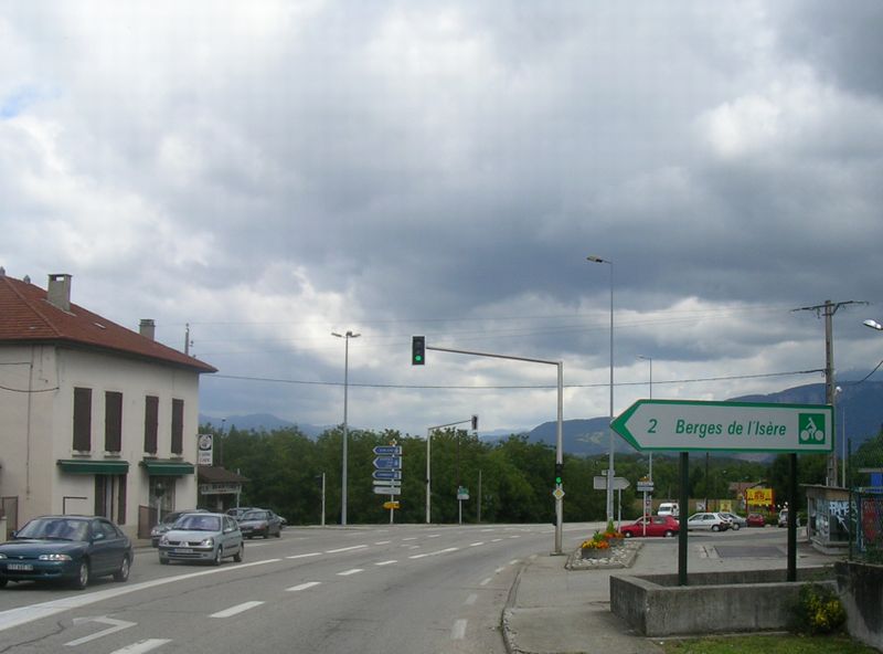 depart piste cyclable isere grenoble st quentin rn 532