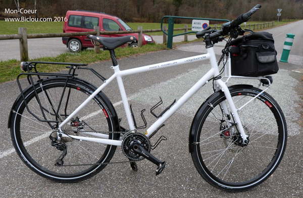 cadre bicyclette mon-coeur