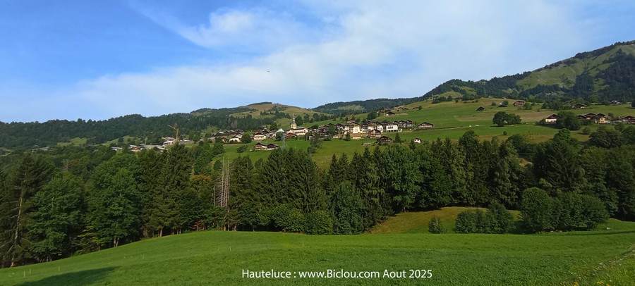 En route vers le col du Mont Joly ; Hauteluce