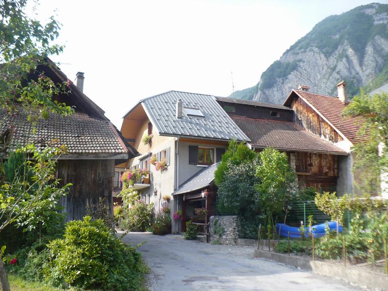 Le hameau de La Balmette de Faverges