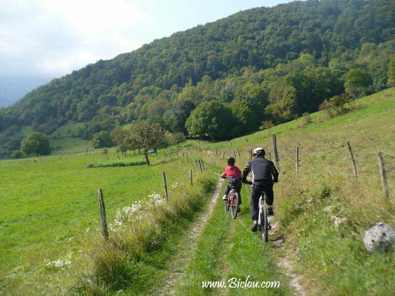 De Vesonne au Villard a VTT