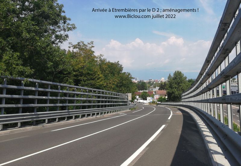 aménagements D2  etrembières