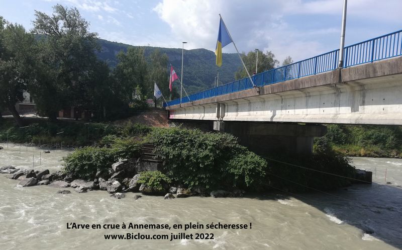 l'arve à Annemasse