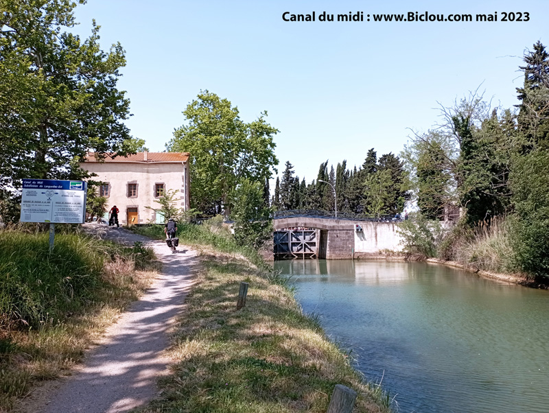 Agde : canal du midi