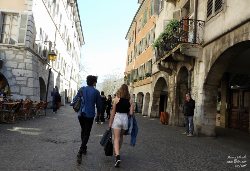 Belles ruelles d'Annecy