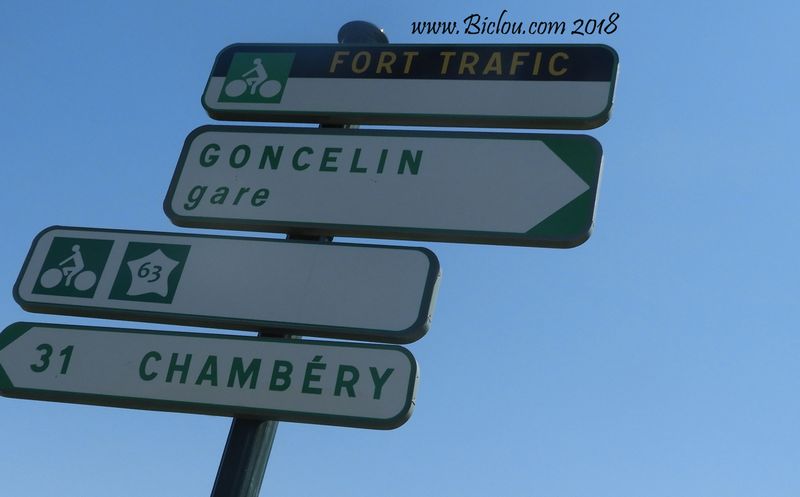 Balisage V 63 du côté de Goncelin