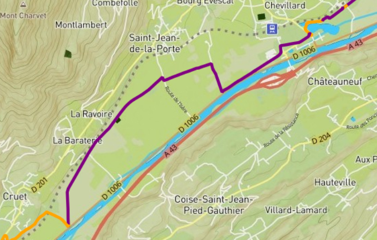 ViaPreAlpina : Il parait que voie dite verte Y aurait ici : Claudio n'a rien vu .. A suivre donc