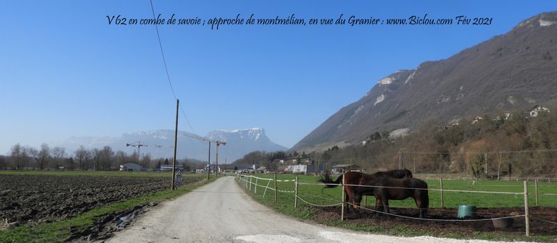 ViaPreAlpina (V62) approche de Montmélian en vue du Granier