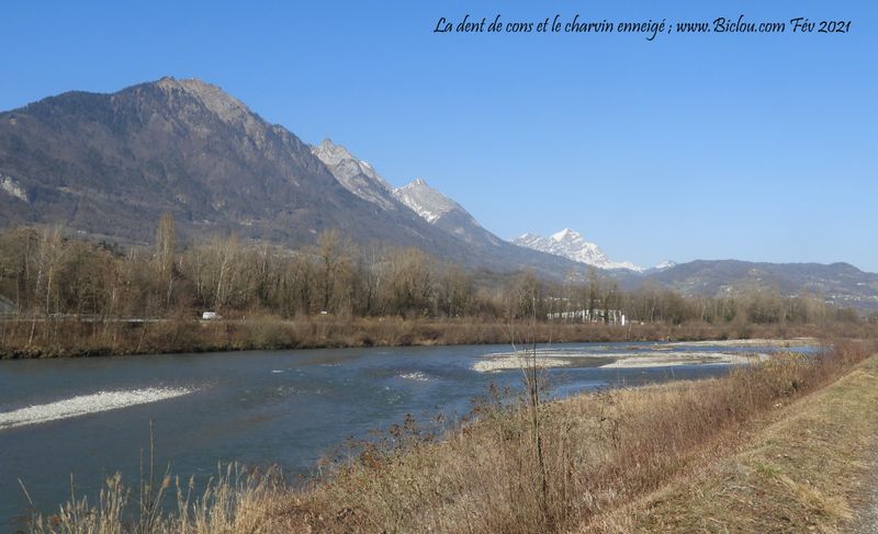 Retour Favergie ; par la V62 ; le long Isère; la belle étoile, la dent de cons le charvin, au delà du col du Vorger