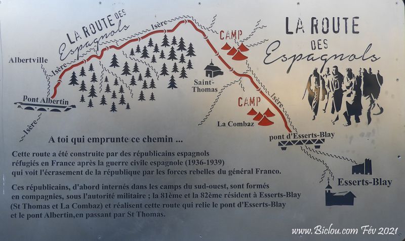 Albertville : Gravel(le) Bike ; sur La route des Espagnols