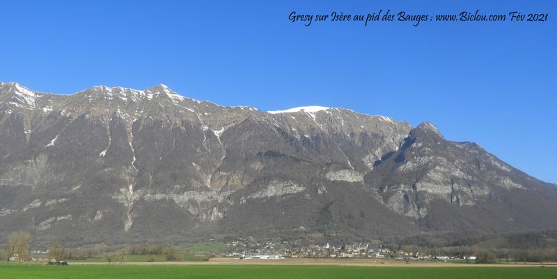 Grésy sur Isère, au pied des Bauges