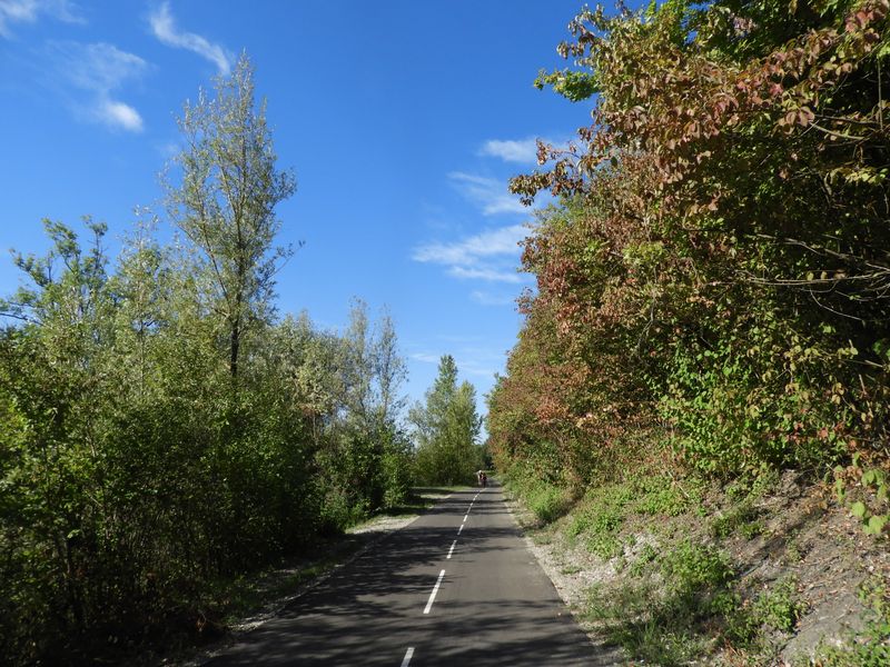 Voie verte de ste hélène sur Isère