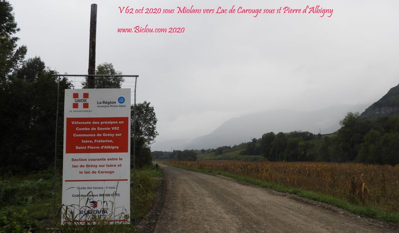 V 62 (travaux en cours en oct 2020)