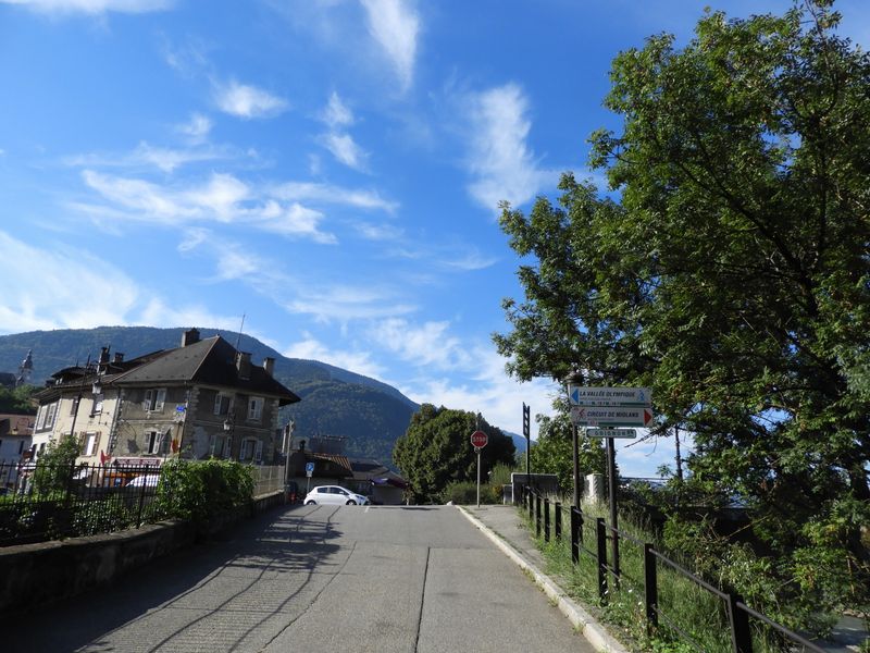 La voie verte Arrive à Albertville