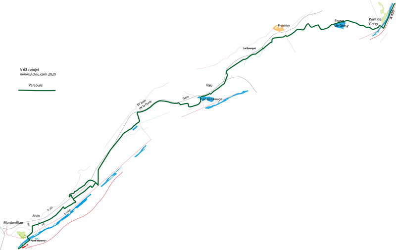 schéma général de la v 62 en combe de savoie en 2020