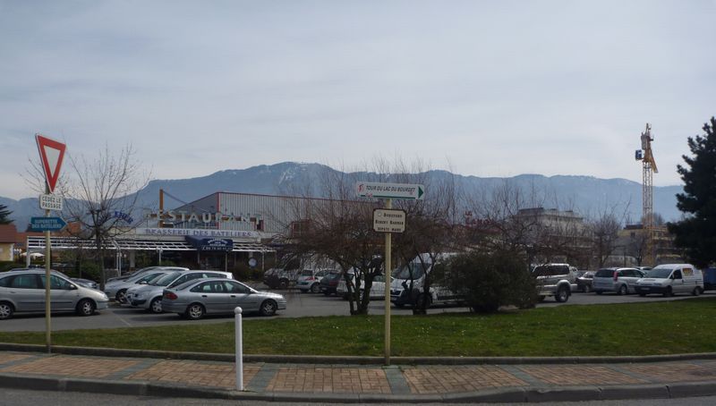Balisage de la piste cyclable : aix les bains