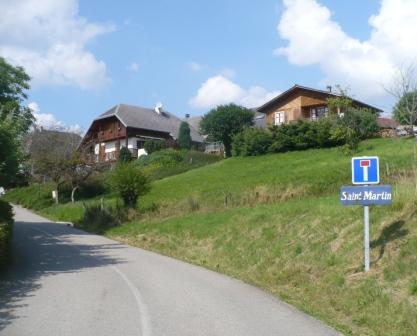 le col de leschaux par st marin en bauges