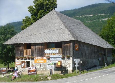 Belle maison baujue au col de Leschaux
