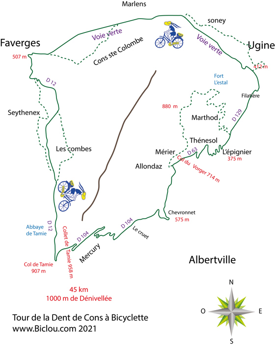 carte-tour-dent-de-cons-ste-colombe-à-Bicyclette