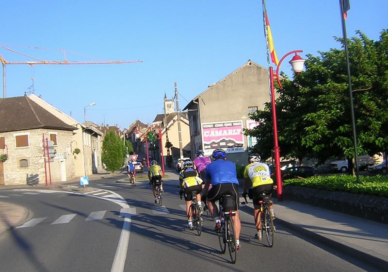 Morestel à vélo