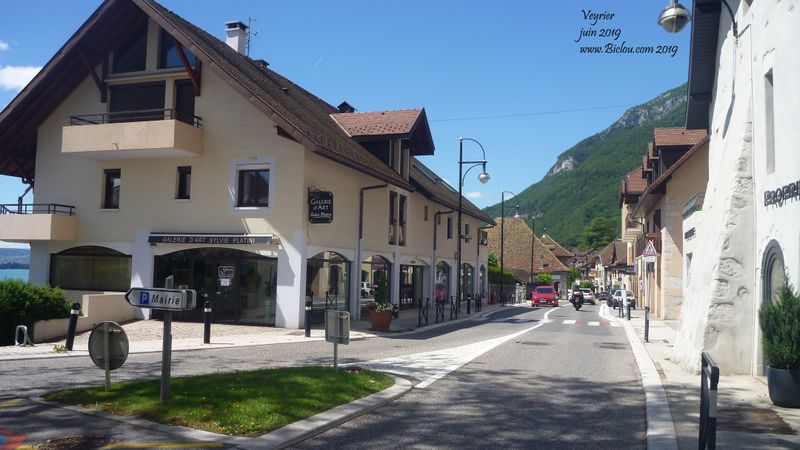 Véloroute du lac d'Annecy ; Traversée de Veyrier
