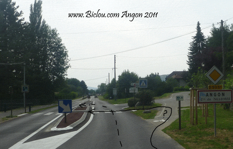 Entre voie verte Angon en juillet 2011 , pas terible ..