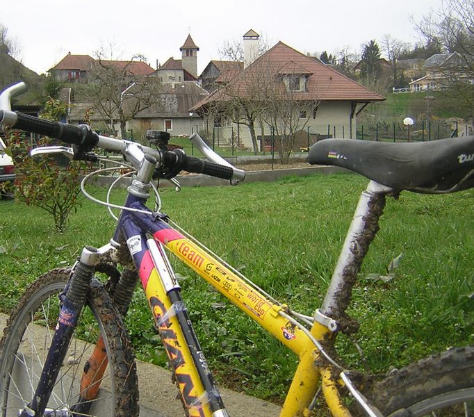 Le VTT du claudio à hauteville sur fier