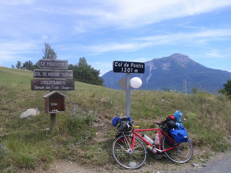 La Fanny du Glaude au col de Pontis en 2005