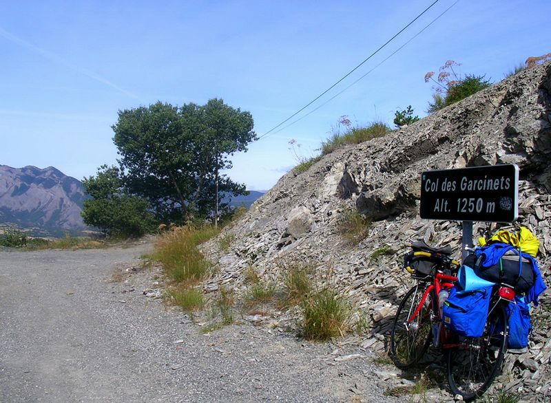La Fanny du claudio au col des Garcinets en 2005