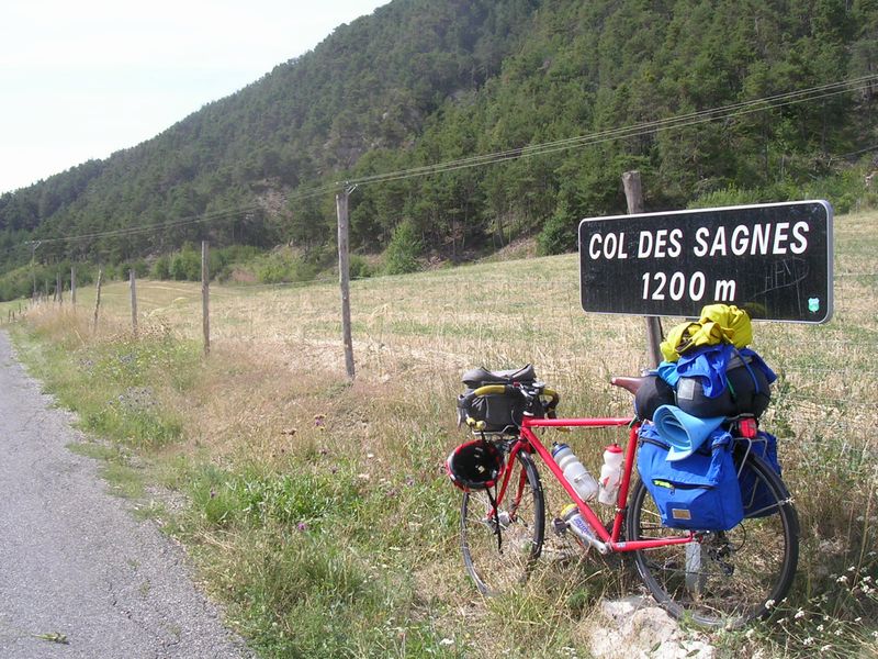 La Fanny du claudio Bandiera, au col des Sagnes en 2005