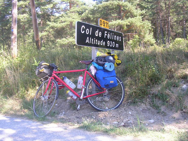 La Fanny du Claude au col de Félines en 2005