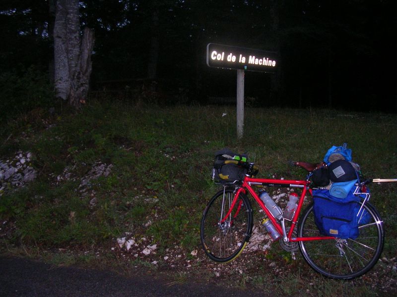 Une déesse au crépuscule des Dieux au col de la Machine en 2005