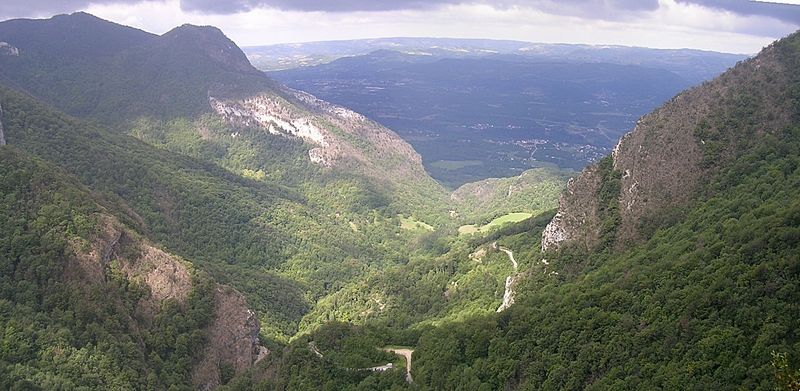 La grimpée dans le Vercors en 2005