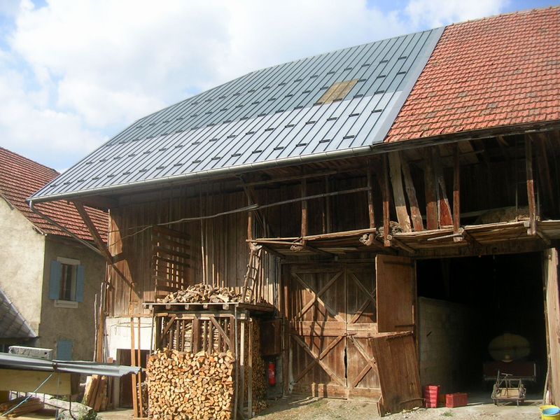 Maison typique des Bauges en 2005