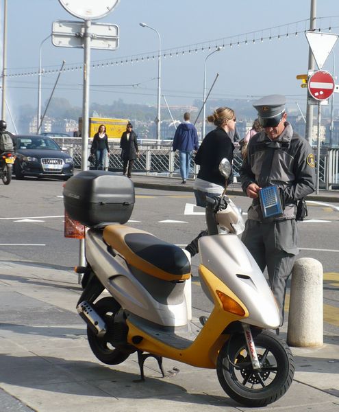 Les Argousins genevois ne rigolent pas avec les infractions.