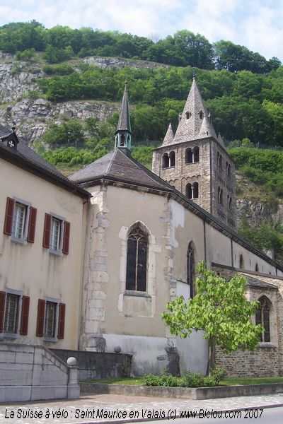 église de Saint maurice en valais