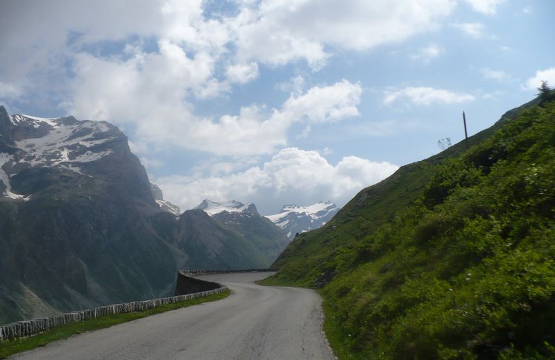 Peu avant le col de l'Iseran en 2008