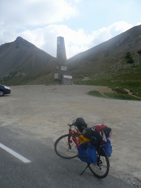 Fanny au col de l'izoard en 2008