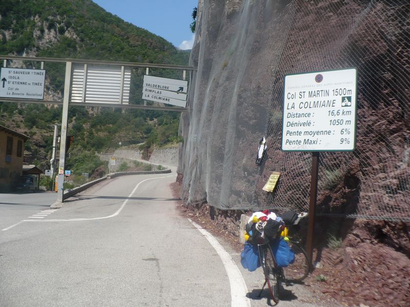 Pied du Col saint Martin en 2008