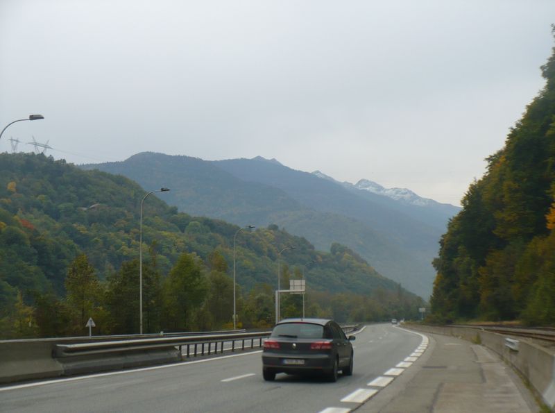 Ce fut en 2008 lorsque les cyclistes devaient rouler sur l'autauroute entre Ugine et Albertville ..