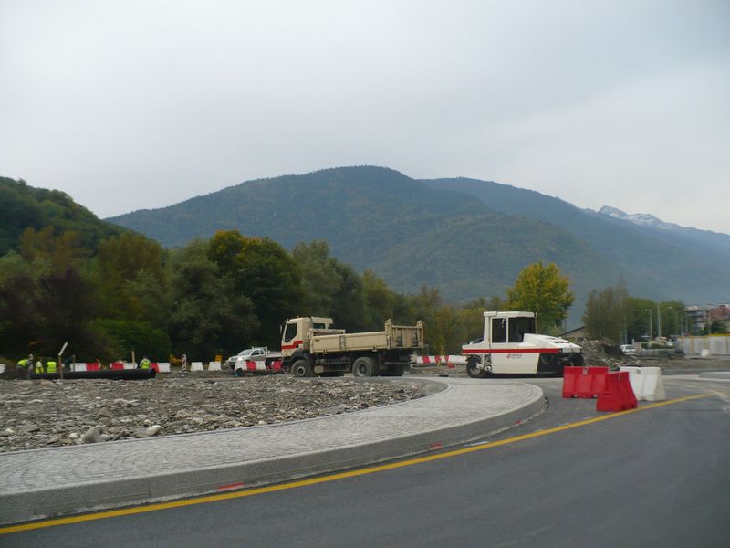 Rond point d'Albertville Nord 