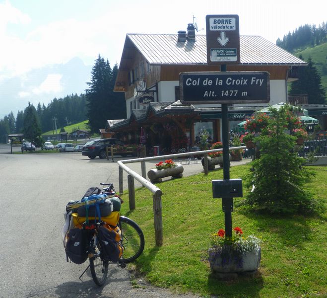 La Fanette au col de la croix Fry en 2010