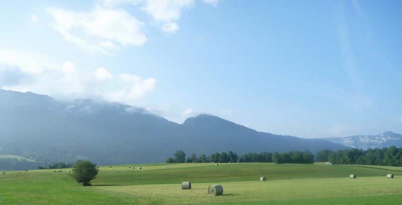 Le plateau des Bornes