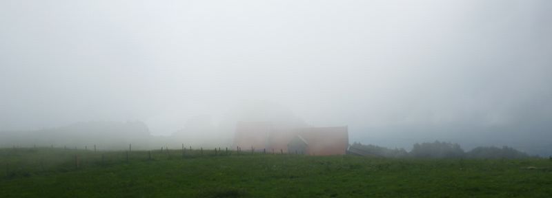 Le salève embrumé en 2010
