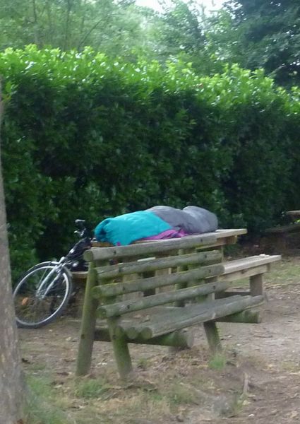 Non ce n'est pas le Glaude Bandiera en Bivouac le long du canal du midi en 2010
