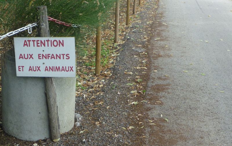 Attention aux enfants et aux animaux : Lol